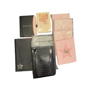 Mary Kay Bundle of (10) Notebooks Padfolios and Photo Albums NEW Merch Gifts